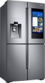 Samsung - Family Hub 2.0 28.0 Cu. Ft. 4-Door Flex French Door Refrigerator with Apps - Stainless steel
