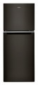 Whirlpool - 11.6 Cu. Ft. Top-Freezer Counter-Depth Refrigerator with Infinity Slide Shelf - Black Stainless Steel