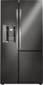LG - Door-in-Door 26.0 Cu. Ft. Side-by-Side Refrigerator with Thru-the-Door Ice and Water - Black stainless steel