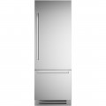 Bertazzoni - Professional Series 13.9 Cu. Ft. Bottom-Freezer Built-In Refrigerator - Stainless steel-6183215