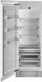 Bertazzoni - 17.4 cu ft Built-in Refrigerator Column with Interior TFT touch & Scroll Interface - Stainless Steel--6547416