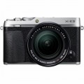 Fujifilm - X Series X-E3 Mirrorless Camera with 18-55mm Lens - Silver