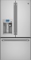 Café - Café Series 27.8 Cu. Ft. French Door Refrigerator with Keurig Brewing System - Stainless steel