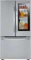LG - 27 Cu. Ft. InstaView French Door-in-Door Refrigerator - PrintProof Stainless Steel