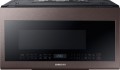 Samsung - 2.1 Cu. Ft. Over-the-Range Microwave with Sensor Cooking - Tuscan Stainless Steel