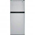GE - 11.6 Cu. Ft. Top-Freezer Refrigerator - Stainless steel