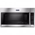 Maytag - 1.9 Cu. Ft. Convection Over-the-Range Microwave with Sensor Cooking - Stainless steel