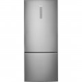 Haier - 15 Cu. Ft. Bottom-Freezer Refrigerator - Stainless Steel-5711945