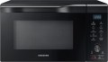 Samsung - 1.1 Cu. Ft. Convection Microwave with Sensor Cooking and Grilling - Fingerprint Resistant - Black stainless steel