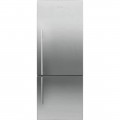 Fisher & Paykel - 13.5 Cu. Ft. Bottom-Freezer Counter-Depth Refrigerator - Stainless steel
