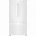 Whirlpool - 25.2 Cu. Ft. French Door Refrigerator with Internal Water Dispenser - White
