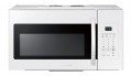 Samsung - 1.6 cu. ft. Over-the-Range Microwave - White-3898117