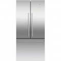 Fisher & Paykel - ActiveSmart 16.9 Cu. Ft. French Door Counter-Depth Refrigerator - Ezkleen Stainless Steel