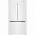 Whirlpool - 20 Cu. Ft. French Door Counter-Depth Refrigerator - White