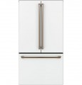 Café - 23.1 Cu. Ft. French Door Counter-Depth Refrigerator, Customizable - Matte White--6286368