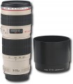 Canon - EF 70-200mm f/4L USM Telephoto Zoom Lens - White