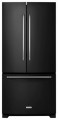 KitchenAid - 22.1 Cu. Ft. French Door Refrigerator - Black