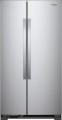 Whirlpool - 21.7 Cu. Ft. Side-by-Side Refrigerator - Monochromatic Stainless Steel