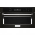 KitchenAid - 1.4 Cu. Ft. Built-In Microwave - Black stainless steel-5666706