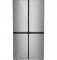 Café - 28.3 Cu. Ft. 4-Door French Door Smart Refrigerator with Dual-Dispense AutoFill Pitcher - Platinum Glass