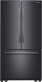 Samsung - 25.5 Cu. Ft. French Door Refrigerator with Internal Water Dispenser - Black stainless steel