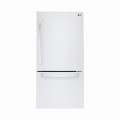 LG - 22.1 Cu. Ft. Bottom-Freezer Refrigerator - White