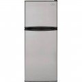 Haier - 9.8 Cu. Ft. Top-Freezer Refrigerator - Stainless Steel