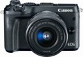 Canon - EOS M6 Mirrorless Camera with EF-M 15-45mm f/3.5-6.3 IS STM Zoom Lens - Black