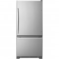 Amana - 18.6 Cu. Ft. Bottom-Freezer Refrigerator - Stainless steel-5584928