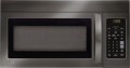LG - 1.8 Cu. Ft. Over-the-Range Microwave with Sensor Cooking - PrintProof Black stainless steel