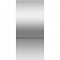 Fisher & Paykel - ActiveSmart 17.5 Cu. Ft. Bottom-Freezer Counter-Depth Refrigerator - Ezkleen Stainless Steel
