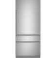 Café - 20.2 Cu. Ft.Built-In Refrigerator with Bottom Freezer and Wi-Fi - Stainless Steel Right Hinge Door