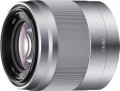 Sony - 50mm f/1.8 OSS Prime Lens for Select Sony Alpha E-mount Cameras - Silver