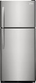 Frigidaire - 20.5 Cu. Ft. Top-Freezer Refrigerator - Stainless Steel