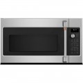 Café - 1.7 Cu. Ft. Convection Over-the-Range Microwave with Sensor Cooking - Stainless steel