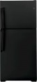 GE - 19.2 Cu. Ft. Top-Freezer Refrigerator - Black-6395834