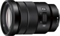 Sony - E PZ 18-105mm f/4.0 G OSS Power Zoom Lens for Select Sony E-Mount Cameras - Black