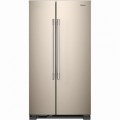 Whirlpool - 25.1 Cu. Ft. Side-by-Side Refrigerator - Sunset Bronze