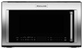 KitchenAid - 1.9 Cu. Ft. Convection Over-the-Range Microwave with Sensor Cooking - Stainless steel-4482604