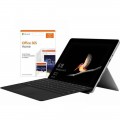 Microsoft - Surface Go 8GB Memory Tablet, Black Type Cover & Office 365 Home 1-Year Software Subscription Package