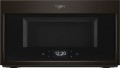 Whirlpool - 1.9 Cu. Ft. Convection Over-the-Range Microwave - Black stainless steel