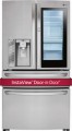 LG - InstaView Door-in-Door 22.5 Cu. Ft. French Door Counter-Depth Refrigerator - Stainless steel-5736204