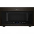 Whirlpool - 2.1 Cu. Ft. Over-the-Range Microwave with Sensor Cooking - Black-6307281