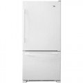 Amana - 22.1 Cu. Ft. Bottom-Freezer Refrigerator - White-5222529