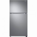Samsung - 21.1 Cu. Ft. Top-Freezer Refrigerator - Stainless steel