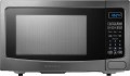Insignia™ - 1.1 Cu. Ft. Microwave - Black stainless steel
