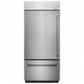 KitchenAid - 20.9 Cu. Ft. Bottom-Freezer Refrigerator with Preserva Food Care System - Stainless Steel