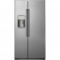 Café - 21.9 Cu. Ft. Side-by-Side Counter-Depth Refrigerator, Customizable - Stainless Steel