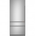 Café - 20.2 Cu. Ft.Built-In Refrigerator with Bottom Freezer and Wi-Fi - Stainless Steel Left Hinge Door