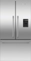Fisher & Paykel - Active Smart 20.1 Cu Ft French Door Refrigerator with Ice & Water - Stainless Steel